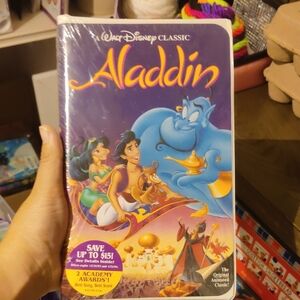 Disney Aladdin VHS Black Diamond Sealed